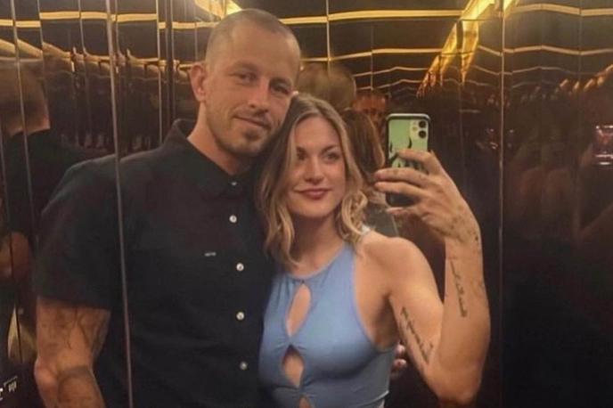 Riley in Frances | Riley Hawk in Frances Bean Cobain sta se poročila pred enim letom, zdaj sta dobila prvega otroka. | Foto Profimedia