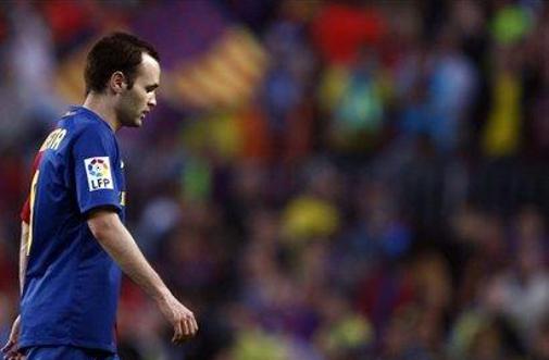 Iniesta vprašljiv za finale lige prvakov