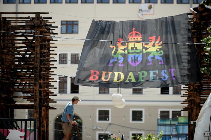 Parada ponosa, Budimpešta | Opozarjajo tudi na povečano varnostno tveganje zaradi napovedanih protidemonstracij. | Foto Reuters