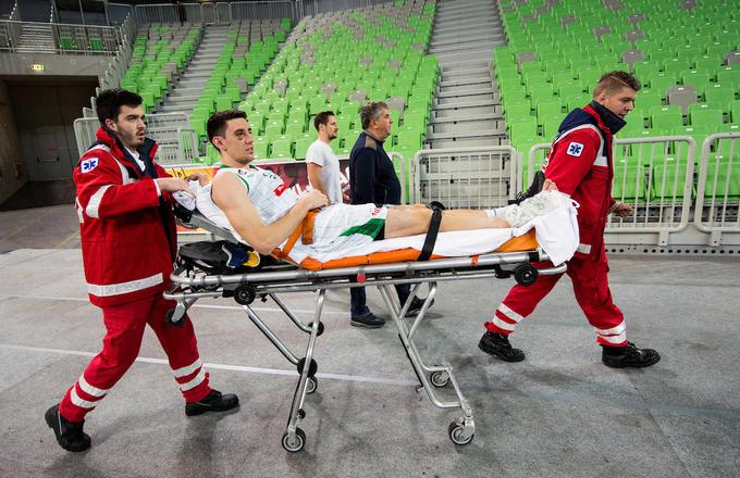 Erjon Kastrati bo moral nekaj časa počivati. | Foto: Sportida