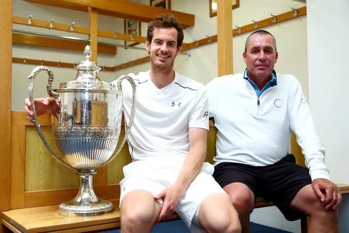Ivan Lendl in Andy Murray sta še tretjič združila moči. | Foto: 