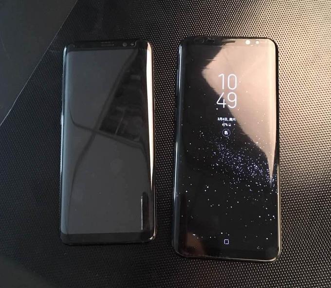 Sta to res Galaxy S8 (levo) in Galaxy S8+ (desno)? | Foto: Slash Leaks