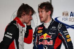 Vettel brez točk zaradi "kumare"