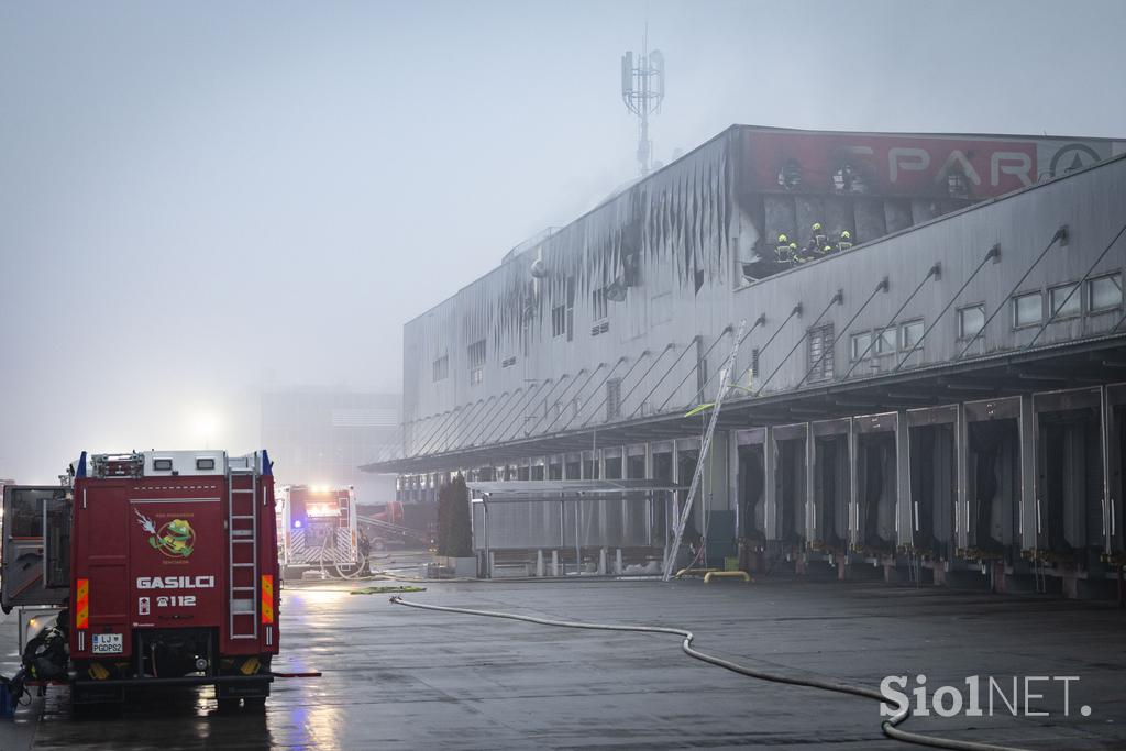 Požar SPAR Letališka.