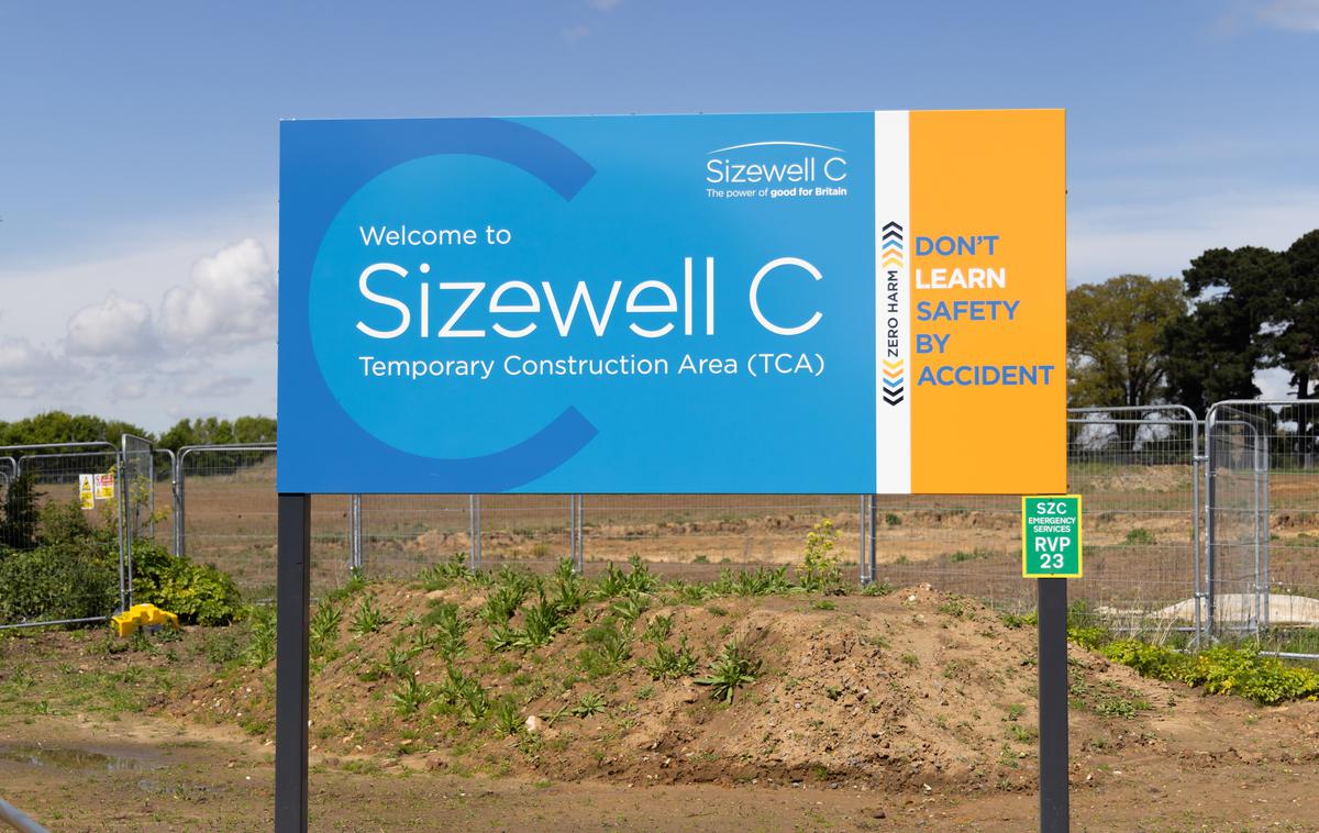 Sizewell C jedrska elektrarna velika britanija | Foto Shutterstock