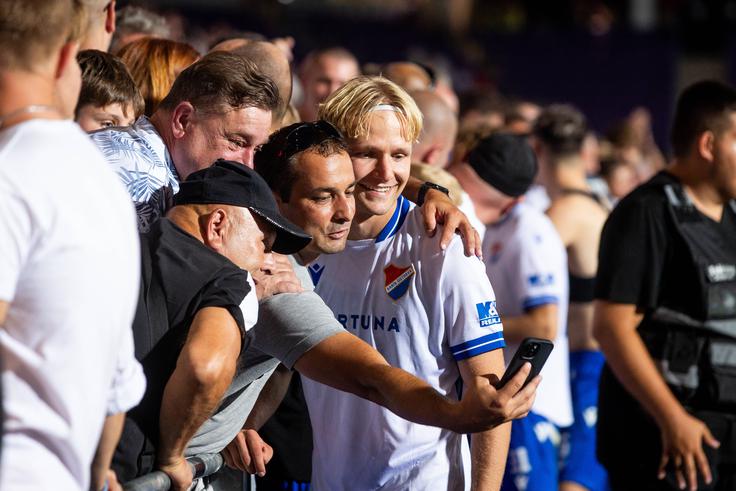 Mladi Čeh Matej Šin je zelo priljubljen med navijači Banika. | Foto: Guliverimage