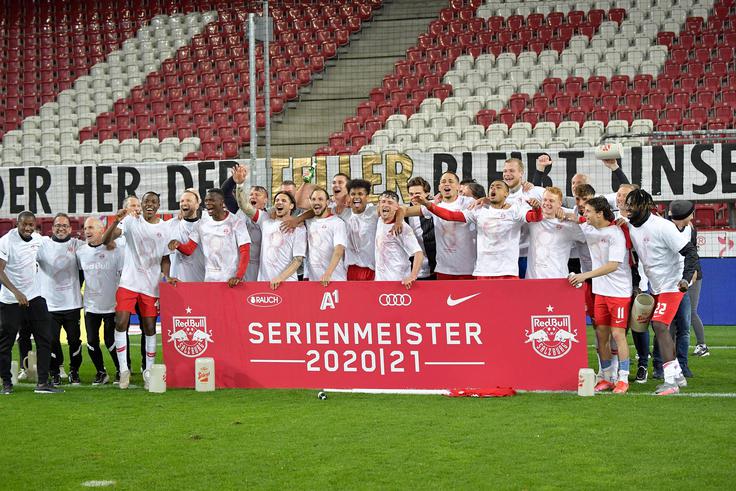 Rdeči biki so serijski avstrijski prvaki. V ligi prvakov želijo zaigrati še tretjič zapored. | Foto: Guliverimage/Vladimir Fedorenko