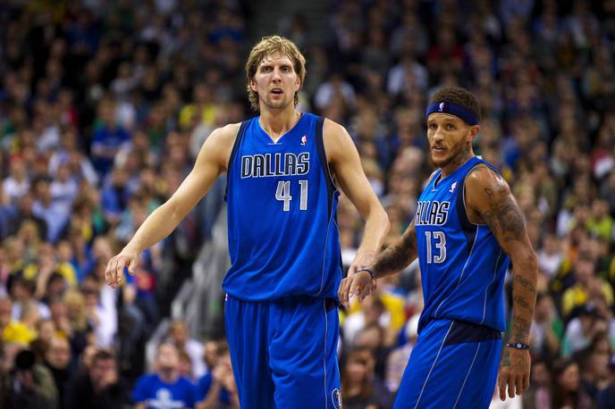 Delonte West | Delonte West (desno) je v karieri igral tudi z Dirkom Nowitzkim v dresu Dallas Mavericks. | Foto Guliverimage