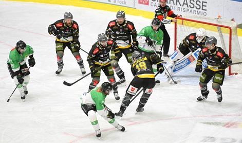 Oslabljena Olimpija izgubila pri vodilnem Pustertalu