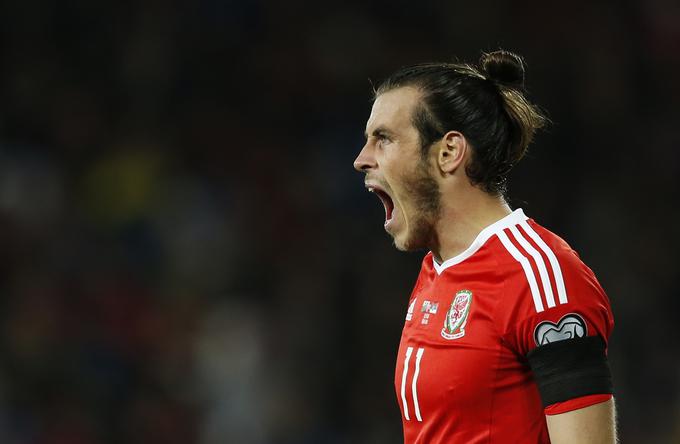 Gareth Bale je zadel za Wales, a na koncu ostal brez zmage. | Foto: Reuters