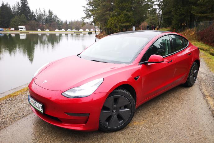 Tesla model 3 | Tesli je uspelo septembra v Evropi registrirati 24.591 modelov 3, skupno v prvih devetih mesecih 99 tisoč. | Foto Gregor Pavšič