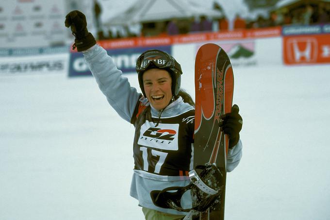Največji uspeh je dosegla leta 1999, ko je na svetovnem prvenstvu v nemškem Berchtesgadnu postala svetovna prvakinja v paralelnem veleslalomu. | Foto: AP / Guliverimage