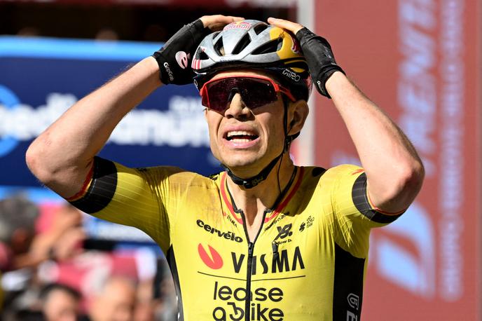 Wout van Aert, Giro 2025 | Wout van Aert je prišel do prve zmage na letošnjem Giru. | Foto Guliverimage