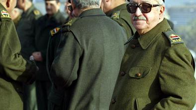 V iraškem zaporu umrl nekdanji Sadamov sodelavec Tarik Aziz