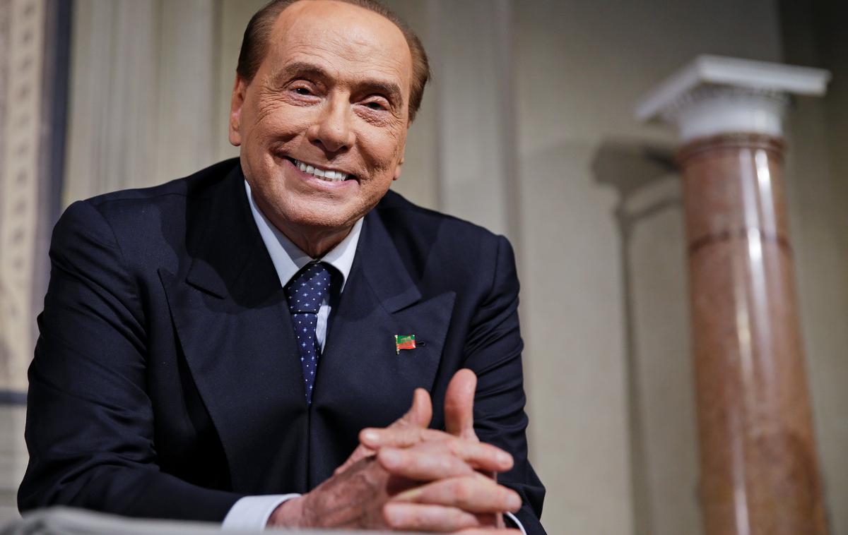 Silvio Berlusconi | Preiskave o domnevni vpletenosti Berlusconija v smrtonosne napade, ki jih je mafija izvedla leta 1992 in 1993, so uvedli že pred leti, a so jih leta 2011 zaustavili. | Foto Reuters