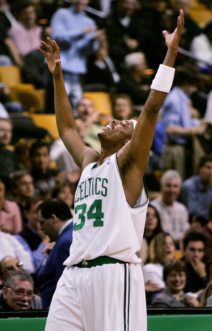 Paul Pierce je leta 2008 pomagal Bostonu do naslova. Takrat je bil tudi igralec MVP finala lige NBA. | Foto: Guliverimage