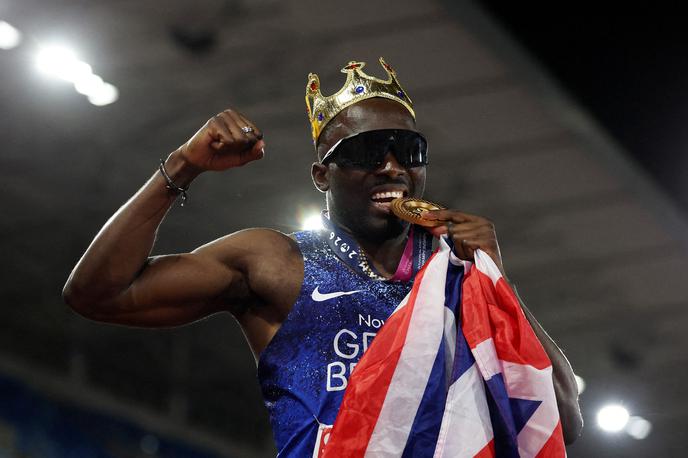 Romell Glave | Britanec Romell Glave je osvojil zlato medaljo v teku na 100 metrov. | Foto Reuters