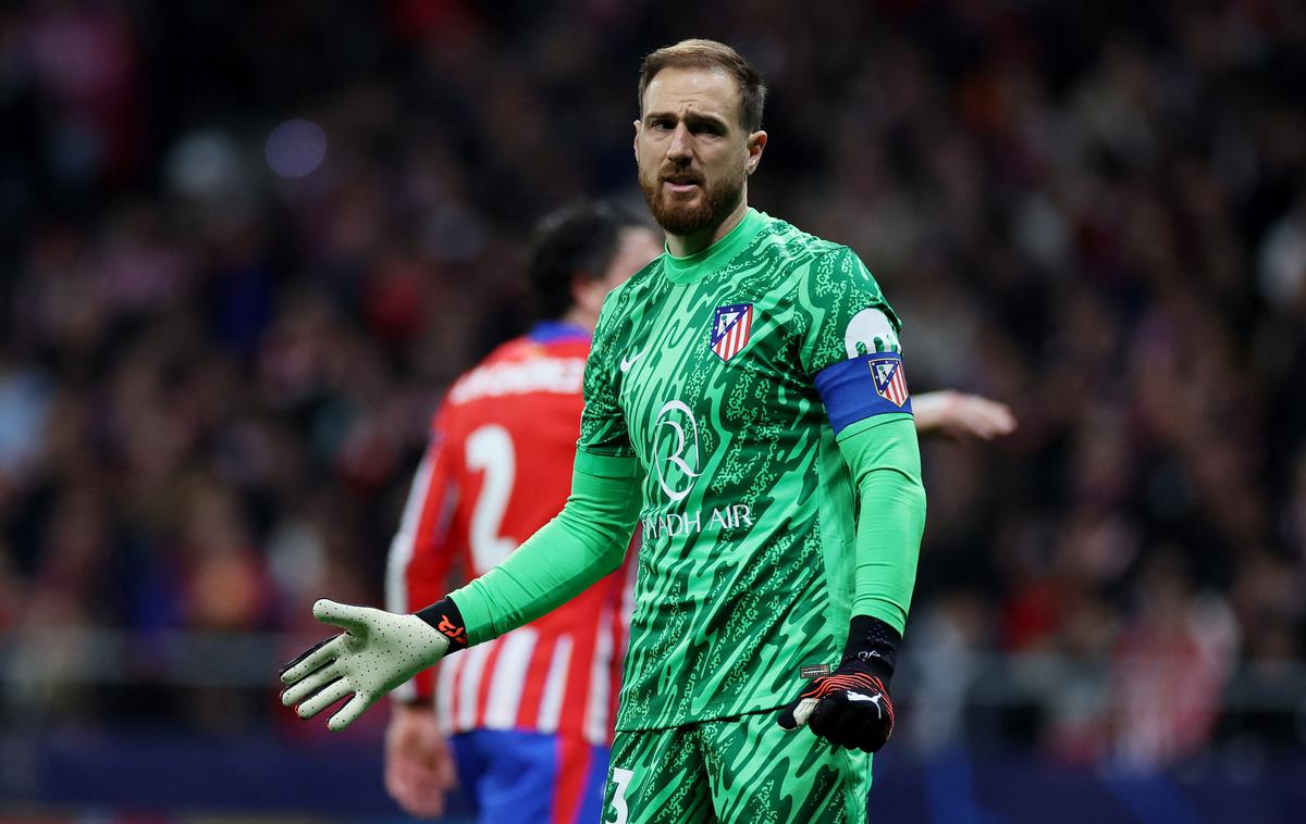 Jan Oblak, Atletico Madrid | Jan Oblak je z Atletico Madridom ostal brez točk. | Foto Reuters