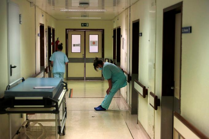 Portugalska bolnišnica koronavirus sestra | Foto: Reuters