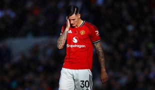 Drama na tekmi Manchestra: poškodba Šeška in dva gola v sodnikovem dodatku