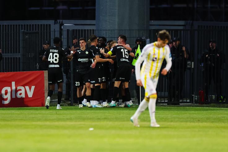 Koper je povedel v prvem polčasu. | Foto: Grega Valančič