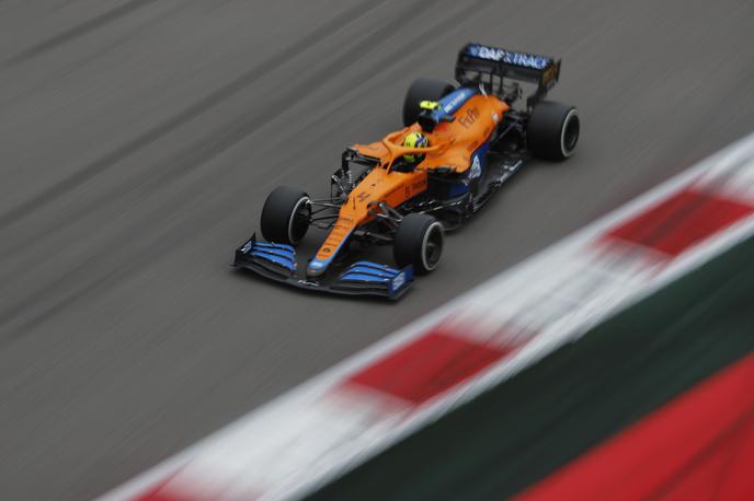 Lando Norris McLaren | Lando Norris je lani McLarnu stopničke pridirkal štirikrat. | Foto Reuters