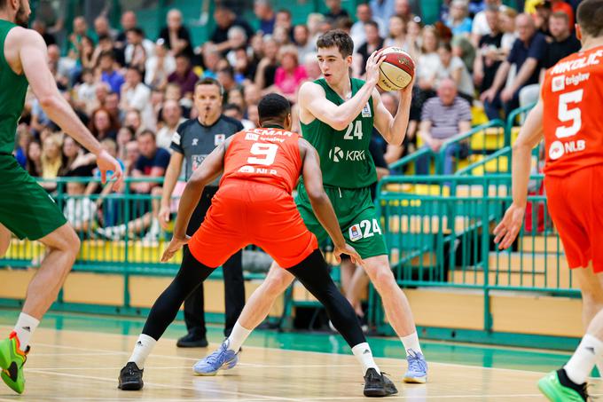 ABA: Krka - Cedevita Olimpija | Foto: Luka Kotnik