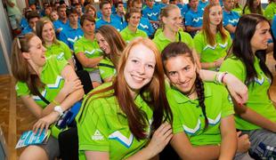 Mladi športniki v Utrecht na 12. poletni OFEM