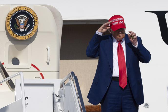 Donald Trump | Za Donalda Trumpa so t. i. zelene energije prevara stoletja. Kljub temu vsako leto proizvedejo več vetrne in sončne energije, tudi v ameriških zveznih državah, kjer so na oblasti republikanci. | Foto Guliverimage