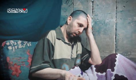 Hamas objavil videoposnetek dveh talcev v Gazi