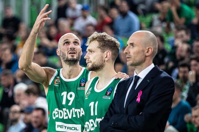 Jaka Blažič | Košarkarji Cedevite Olimpije so se pogovorili in našli pot do zmagovitega tira. | Foto Grega Valančič/Sportida