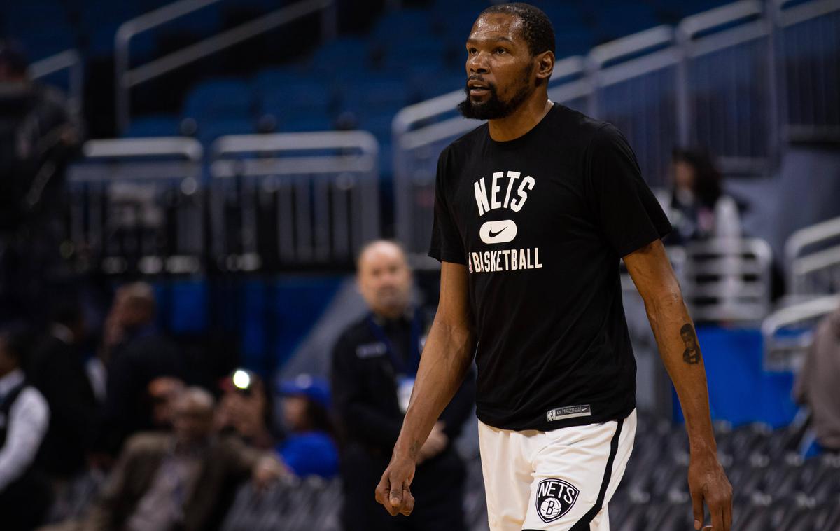 Kevin Durant | Kevin Durant je k zmagi Brooklyna nad Indiano (116:109) prispeval 36 točk in devet skokov.  | Foto Guliverimage