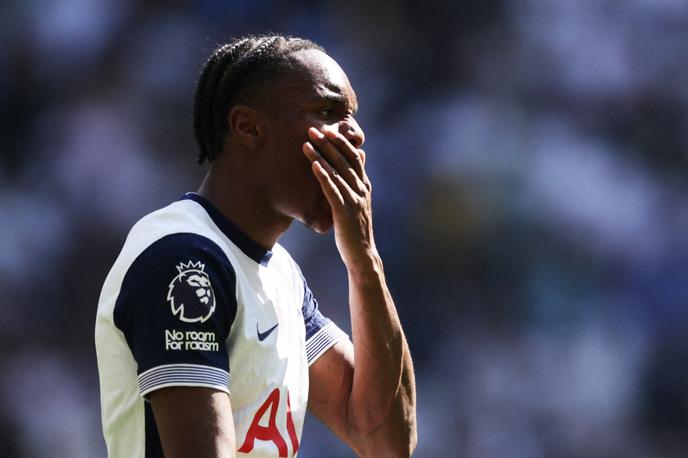 Mathys Tel | 20-letni nogometaš Mathys Tel ostaja pri Tottenhamu. | Foto Guliverimage