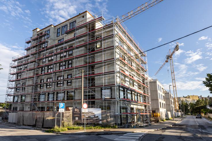 Bežigrajska petka, oktober 2025, gradnja | Foto: SINDROM D.O.O.