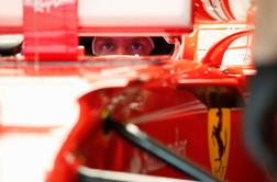 Vettel razveselil navijače Ferrarija, Sainz v nesreči uničil dirkalnik