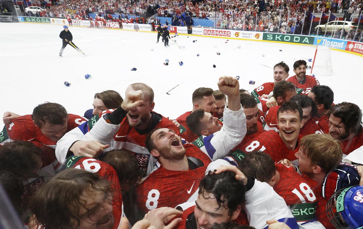 SP v hokeju 2024, Češka | Čehi so svetovni hokejski prvaki. | Foto Reuters