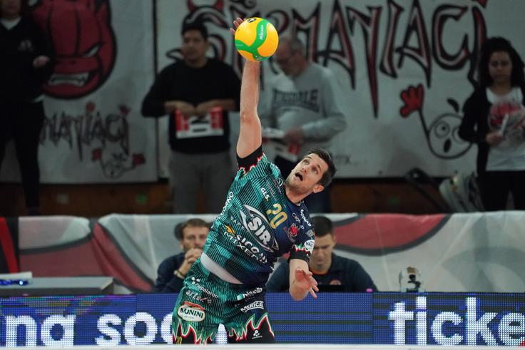 Perugia Gregorja Ropreta si je že zagotovila prvo mesto v skupini E. | Foto: Guliverimage/Vladimir Fedorenko