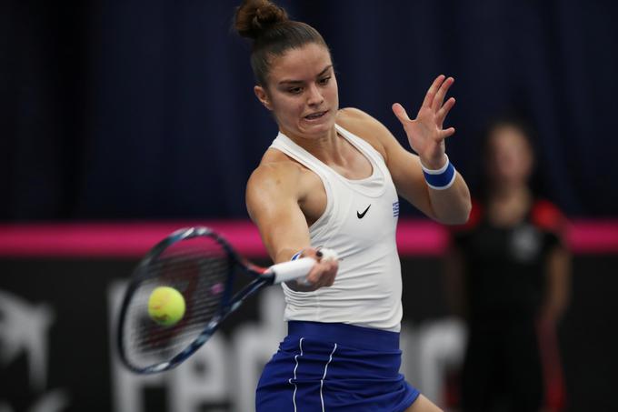 Maria Sakkari je osvojila svoj prvi turnir serije WTA. | Foto: Reuters