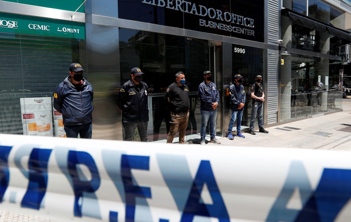 Leopoldo Luque Maradona | Kriminalisti so preiskali zdravnikovo ordinacijo v Buenos Airesu. | Foto Reuters