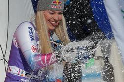 Neverjetna Lindsey Vonn spisala zgodovino v Italiji