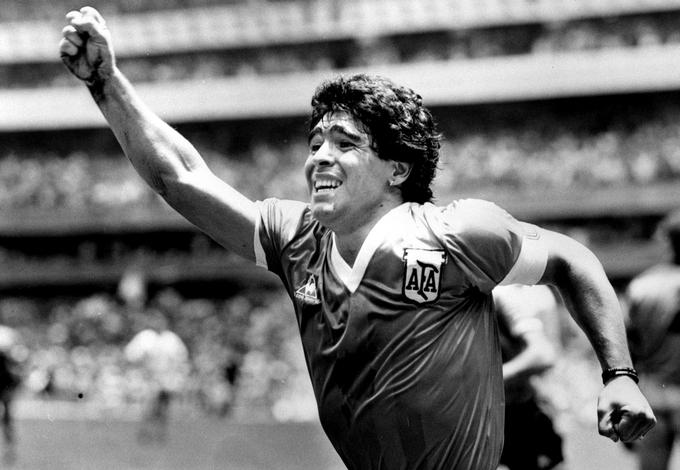 Diego Maradona in njegova božja roka. | Foto: 