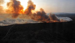 Nov požar na Hrvaškem grozi jadranski magistrali