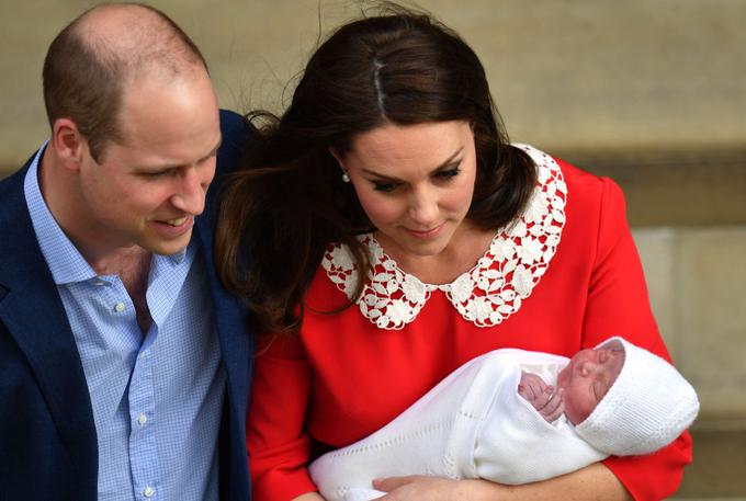 Princ Louis Cambriški bo peti v vrsti za prestol. | Foto: Getty Images