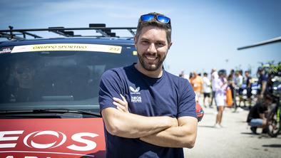 Marko Džalo, nekdanji vaterpolist, ki se je udomačil v svetu elitnega kolesarstva