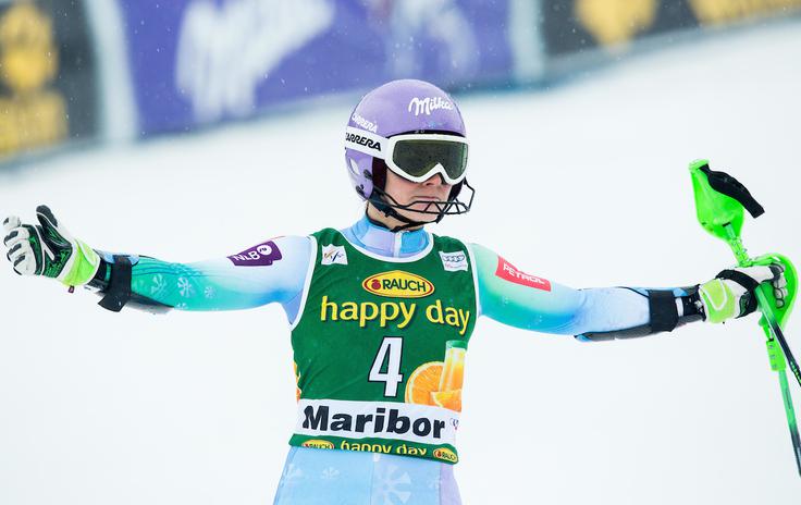 Ko je nazadnje nastopila v Mariboru, je ostala praznih rok (beri: točk). Čez 40 dni pa bo v središču predvsem njeno slovo. | Foto: Sportida