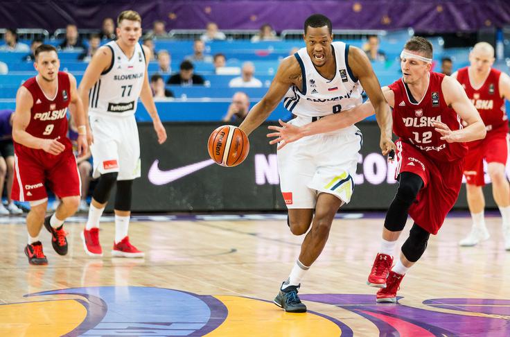 Anthony Randolph je debitiral za Slovenijo na večjem tekmovanju. | Foto: Vid Ponikvar