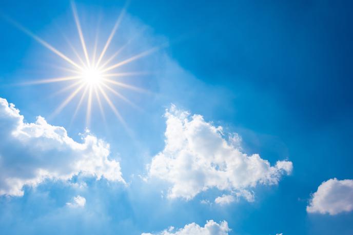 Sonce | Danes in v sredo bomo imeli delno jasno vreme. | Foto Getty Images