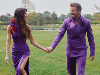 David in Victoria Beckham praznujeta srebrno obletnico poroke