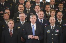 Türk izpostavil skrb za ljudi kot eno temeljnih nalog Slovenske vojske