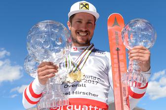 Hirscher in Gasserjeva tako kot lani avstrijska športnika leta